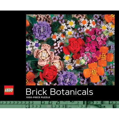 Chronicle Books Puzzle LEGO® Botanické rostliny 1000 dílků