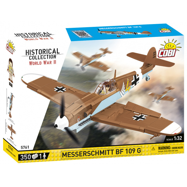 COBI 5761 Německý stíhací letoun Messerschmitt BF 109 G