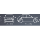 COBI 24515 Italský automobil Lancia Delta HF Integrale Evo