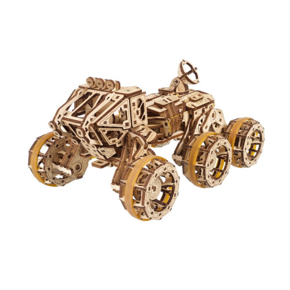 Ugears 3D dřevěné mechanické puzzle Mars Rover