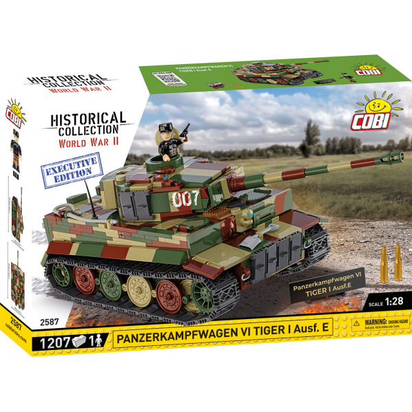 Cobi 2587 Německý tank PzKpfw VI Tiger Ausf. E, EXECUTIVE EDITION