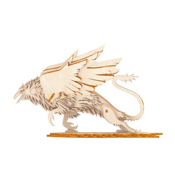 Woodcraft Dřevěné 3D puzzle Griffin