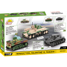 COBI 2740 Renault R35,Valentine IX, Panzer I