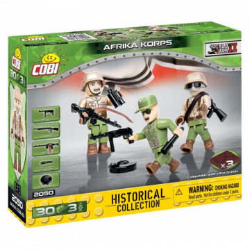 Cobi 2050 3 figurky s doplňky Afrika Korps