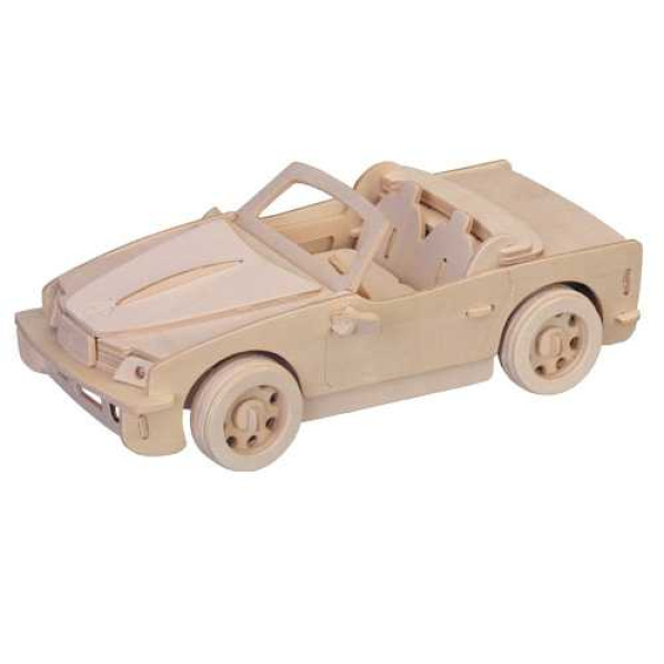 Woodcraft Dřevěné 3D puzzle velké BMW