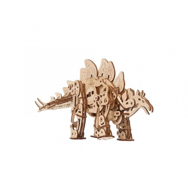 Ugears 3D dřevěné mechanické puzzle Stegosaurus