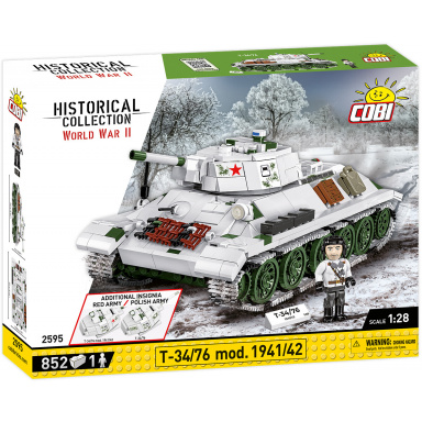 Cobi 2595 Sovětský tank T-34/76