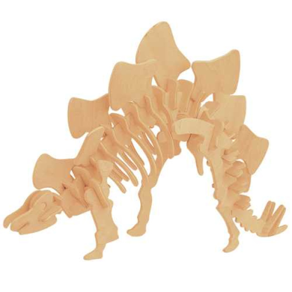 Woodcraft Dřevěné 3D puzzle Stegosaurus