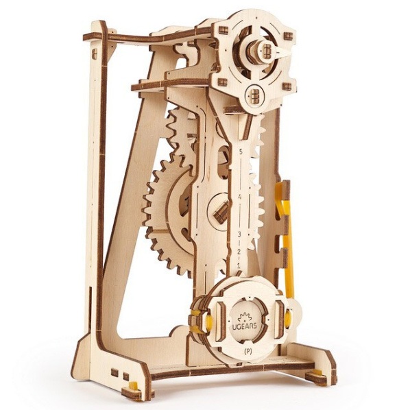 Ugears 3D dřevěné mechanické puzzle STEM výukové kyvadlo