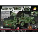 COBI 2804 Americký terénní automobil Jeep Willys s přívěsem EXECUTIVE EDITION