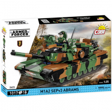 Cobi 2623 Polský tank Abrams M1A2 SEPv3 Armed Forces