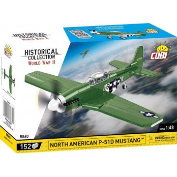 Cobi 5860 stíhací letoun P-51D Mustang