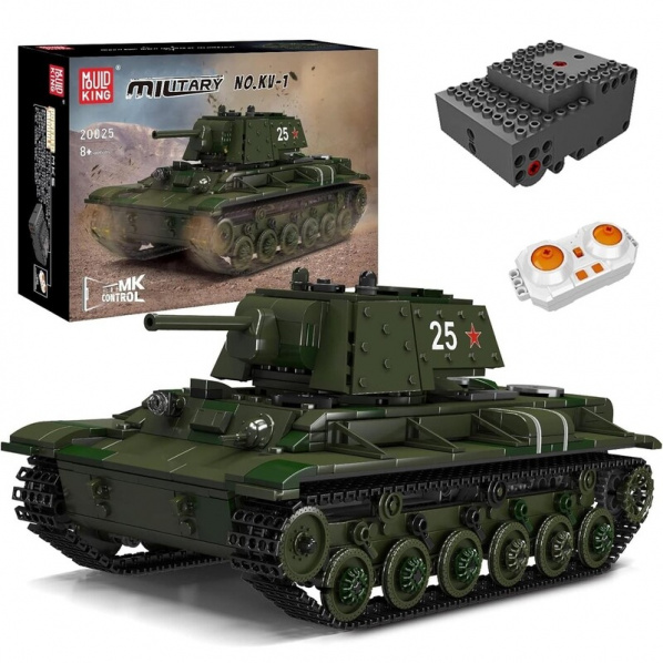 Mould King 20025 Sovětský těžký tank KV-1 R/C